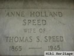 Anne Holland Speed