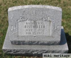 Kathryn Gertie Bagenstose Rissmiller