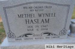 Methel Wynell Mccortney Haslam