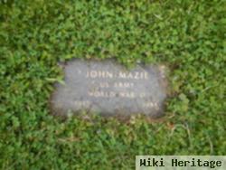 John Mazie