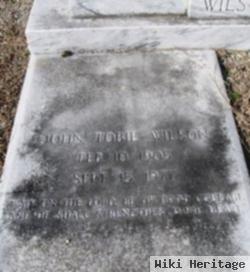 John Tobie Wilson