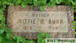 Matilda Mittie Patton Burr