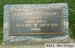 Eugene William "swede" Sederstrom