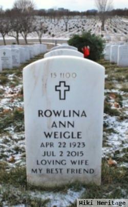 Rowlina Ann Weigle