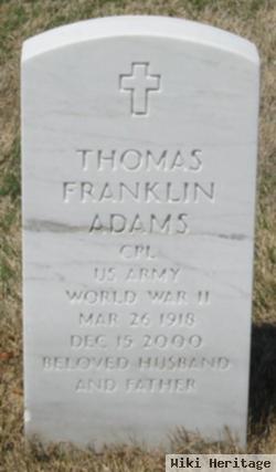 Thomas Franklin Adams