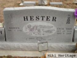 Cecil "toot" Hester