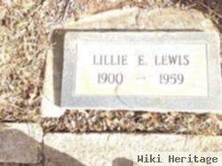 Lillie E Lewis