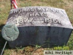 Maj Thomas Mckinney Hays