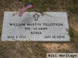 William Martin "billy" Tillotson