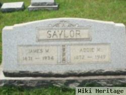 James M Saylor