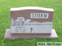Judith Ann "judy" Gates Storm