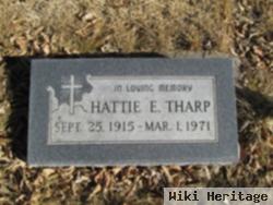 Hedwig Etta "hattie" Rothfuss Tharp