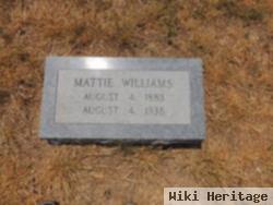 Mattie "madelyn" Smith Williams