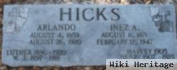 Arlando R "bud" Hicks