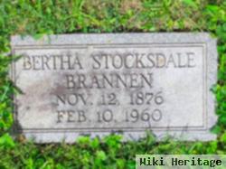 Bertha Stocksdale Brannen