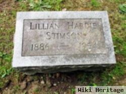 Lillian Hardie Stimson