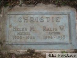 Ralph W Christie