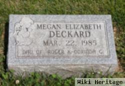 Megan Elizabeth Deckard