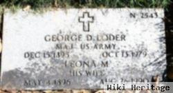 George D Loder