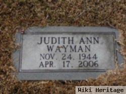 Judith Ann Wayman