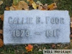 Callie B. Foor