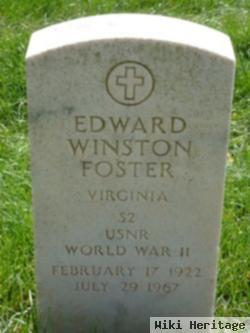 Edward Winston Foster