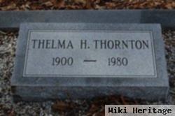 Thelma H Thornton