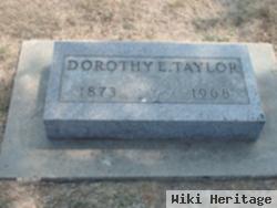 Dorothy Eleanor Clark Taylor