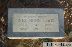 Jessie Inez Nunn Lewis