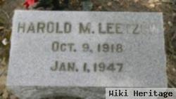 Harold M Leetz