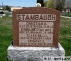 Christian Dick Stambaugh