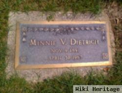 Minnie V. Burns Dietrich