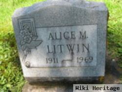 Alice M Litwin
