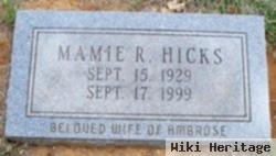 Mamie Ruth Farrar Hicks