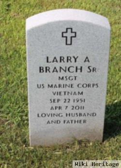 Larry A Branch, Sr