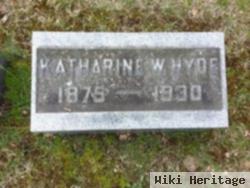 Katharine Wilt Hyde