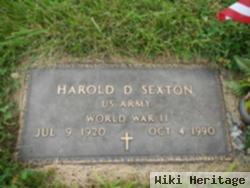 Harold Dean Sexton
