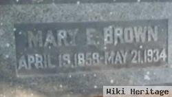 Mary Elizabeth Cheever Brown