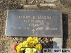 Harry Burton Maxim