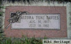 Altora "toni" Davies