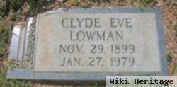 Clyde Eve Lowman