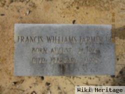 Francis Williams Farmer, Iii