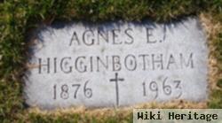 Agnes E Higginbotham