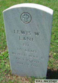Lewis W Lane