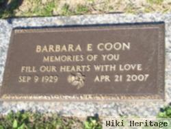 Barbara E. Coon