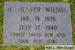 H. Denver Wilson