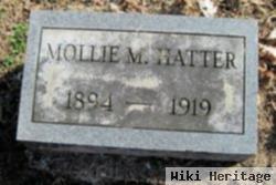 Mary Maud "mollie" Shelby Hatter