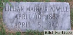 Lillian Maddux Powell