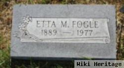 Etta M Fogle