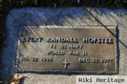 Evert Randall Hofstee